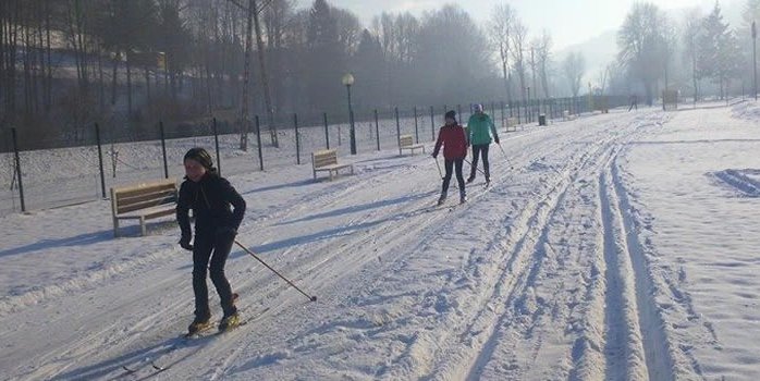 Cross country trails in Sport Centre Jonidło